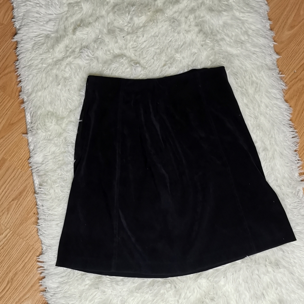 Velour skirt